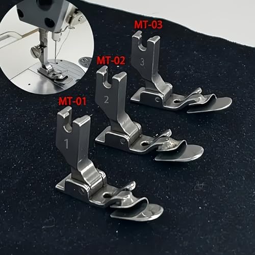 Pack de 3 Pies de Prensatelas para Máquina de Coser miniatura 5