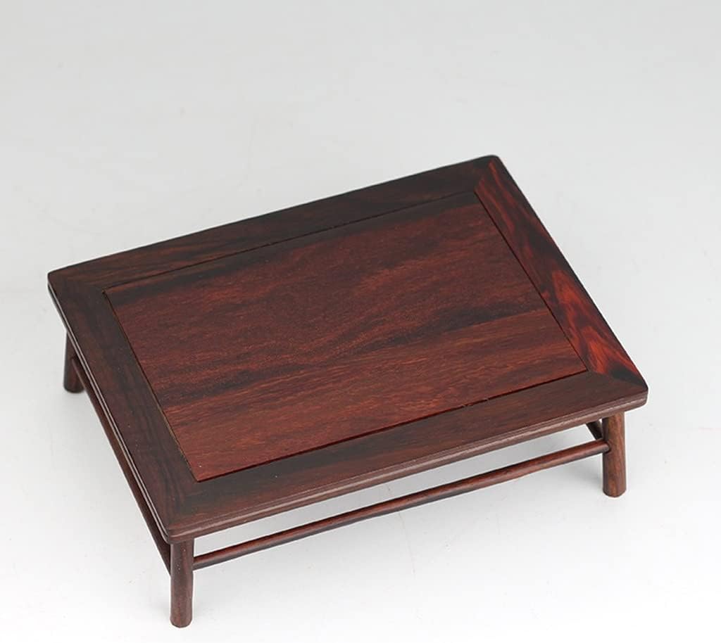 Bonsai Pedestal Vase Pedestal Stands Living Room Bonsai Base, Home Buddha Statue Teapot Display Stand, Plant Display Stand, Wooden Vase Base, Indoor Flower Pot Stand Planter Stand Plant Holder(A)