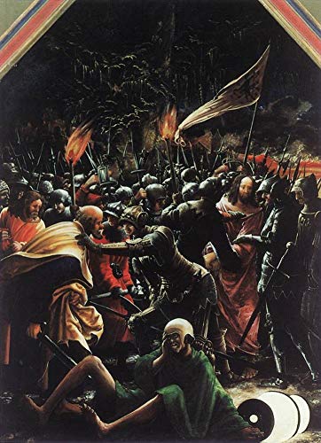 Peintures sur toile et tableaux à l'huile célèbres : L'arrestation du Christ de Denis van Alsloot