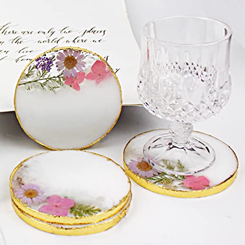 Resinworld RW-MC-090-1104 8 Pack Thick 4 Inches Resin Coaster Molds Set thumb #4