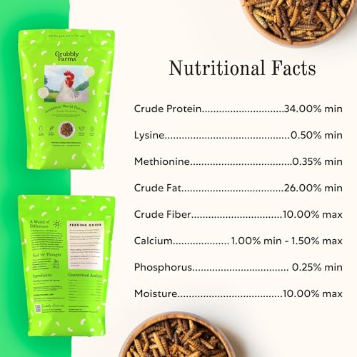 Image of Grubblies - Switch from World Harvest to Hometown Harvest for Premium Chicken Nutrition - Grubblies World Harvest 5LB