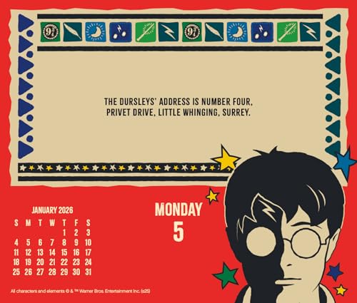 2026 Harry Potter Day-at-a-Time Box Calendar - image 6
