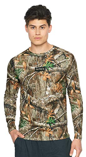Hurley Quick Dry Realtree Long Sleeve Edge Camo 2XL