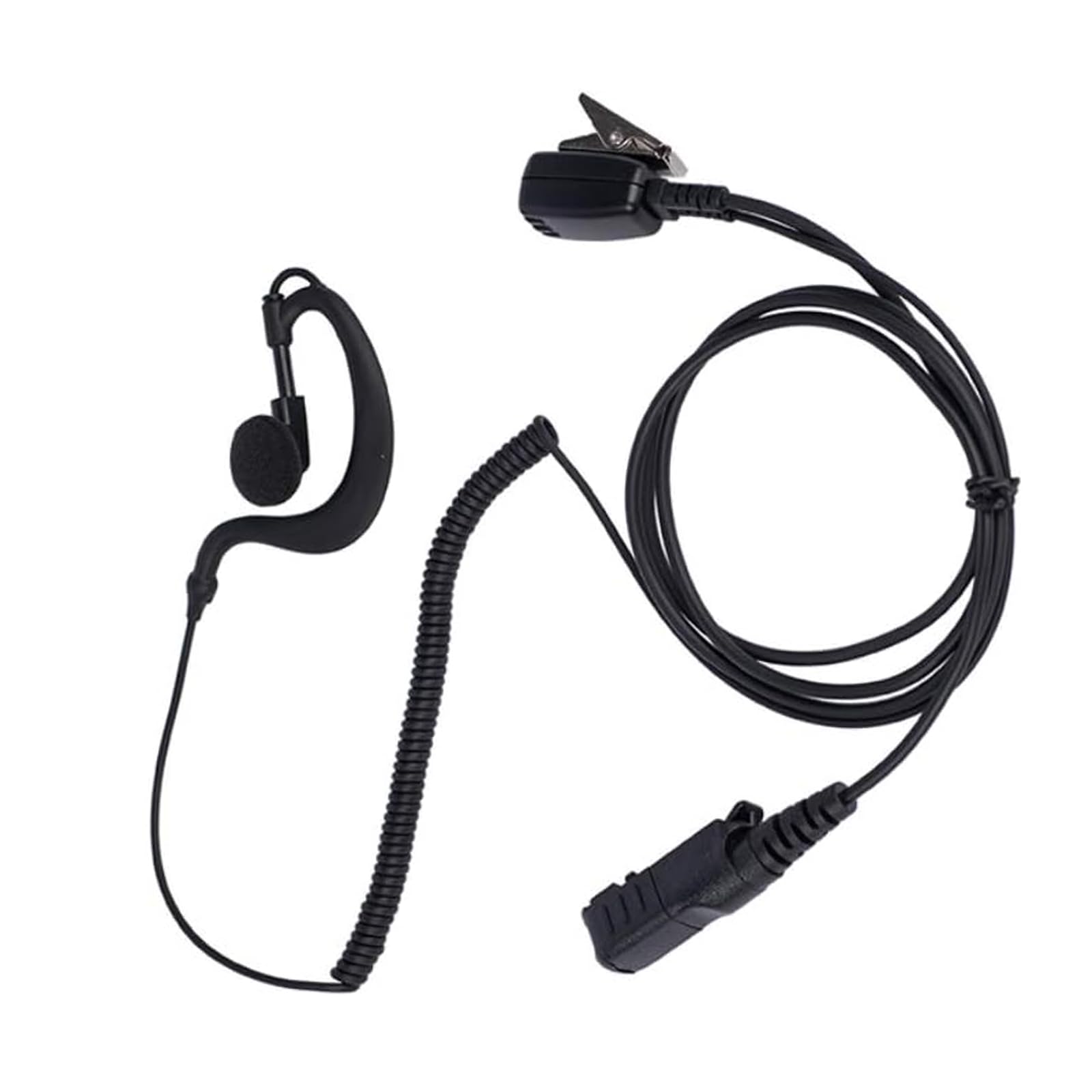Auriculares en forma de G compatibles con Motorola XPR3500, XPR3500e, XPR3300, XPR3300e, paquete de 10