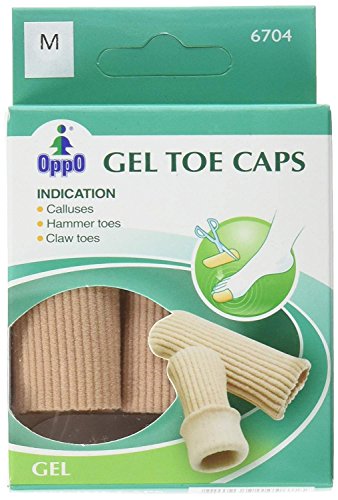 Oppo Gel Toe and Finger Cap, Size : Small, Model No : 6704-2 / Pack