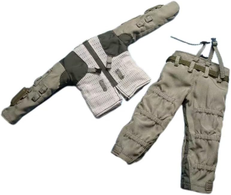 1/12 Scale Clothes Male Uniform Set Model for 6''Black Shield Soldier