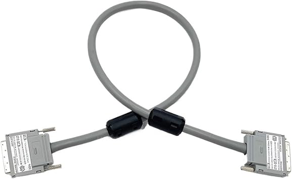 Encoder Cable Cable GT15-QC05B QC06B QC12B QC20B QC30B QC50B QC80B QC100B for Q Series Chassis and GOT Touch Screen Signal CableGT15-QC50B,0.6M