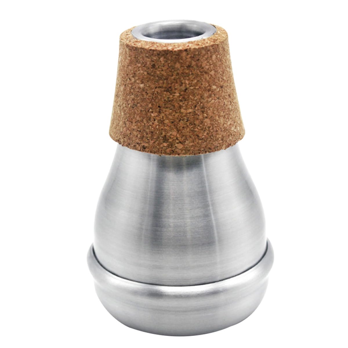 Dispositivo Muto per Tromba Portatile in Metallo Resistente Mini Sordina per Prove Notturne Strumenti Musicali Jazz