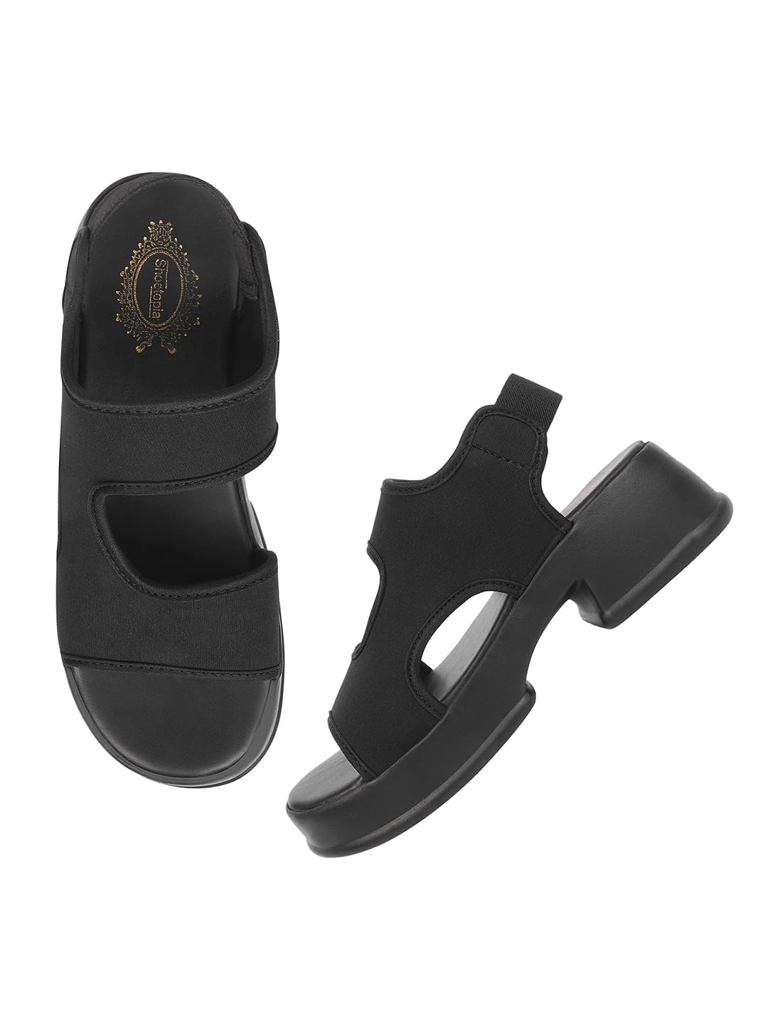 Shoetopia Womens Heeled Sandal-3 Kids UK (Tazza-Black)-EU36 (B0D4JSKYWT) Amazon Price History, Amazon Price Tracker