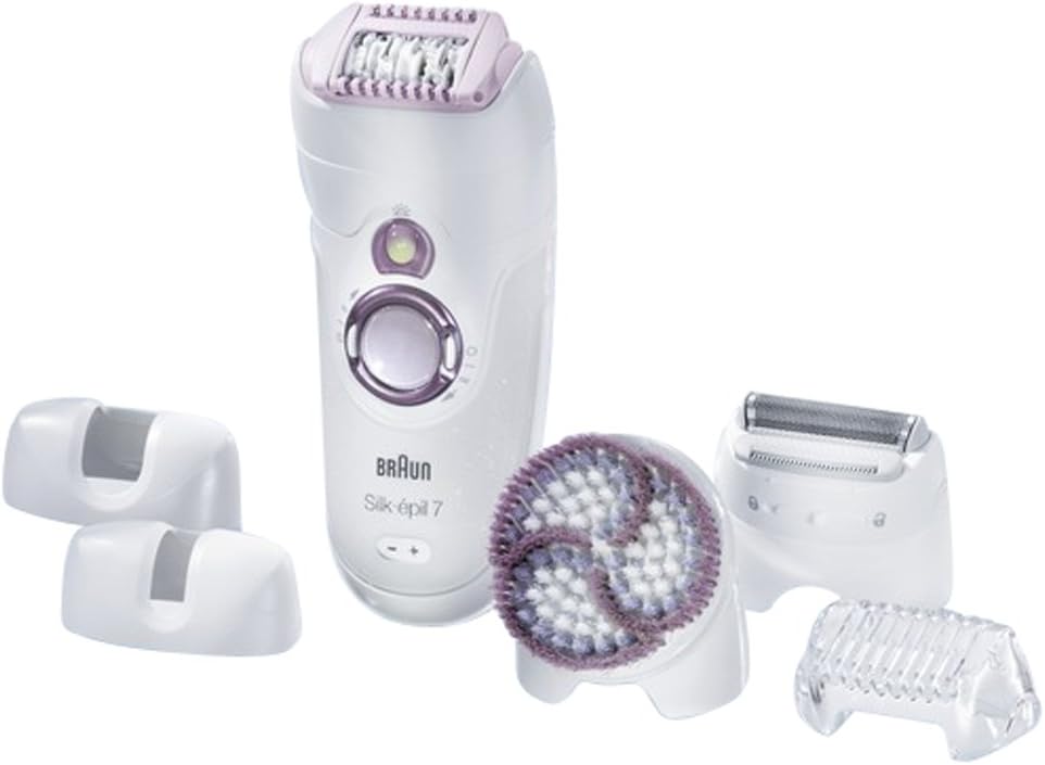 Brown electrical hair removal with silk-epil 7 SE7951