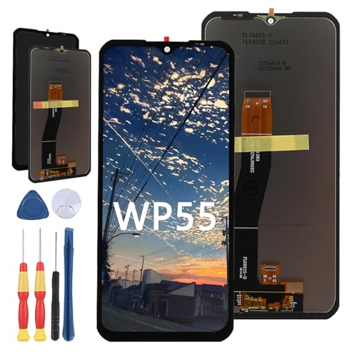 Écran Oukitel WP55 LCD de rechange complet pour réparation de smartphone