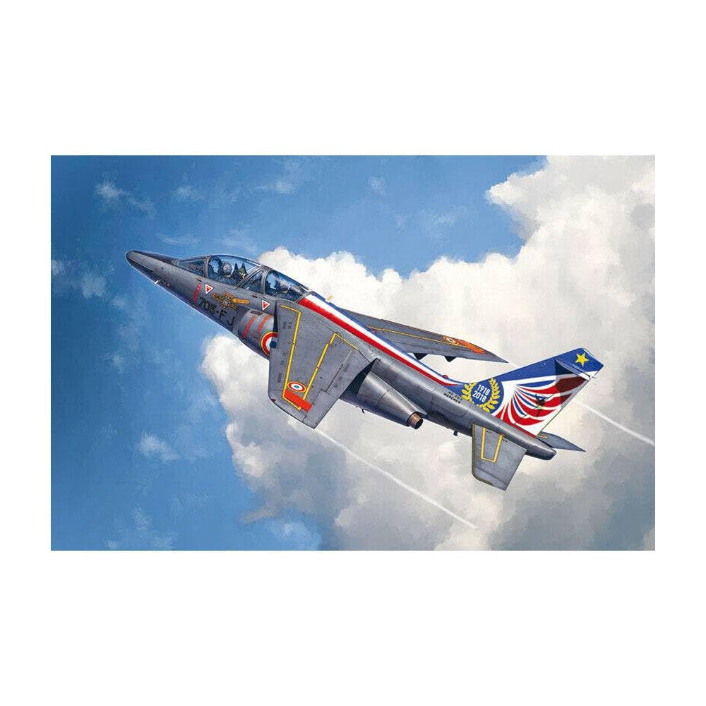 Italeri 2796S 1:48 Alpha Jet A/E-zestaw modelarski do majsterkowania hobbystyczny-klejenie plastik wierny szczegółom, nielakierowany