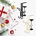 DLOULP Christmas Decoration Hanger with Double Functionality Practical Iron Construction Fit All Mantles Thicknesses Up to 8.5 Inches Fireplaces Stocking Hangers