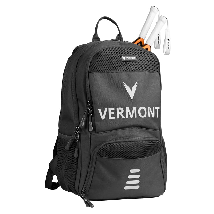 Sac à dos pour raquettes Vermont version standard ou pro à rangements compartimentés