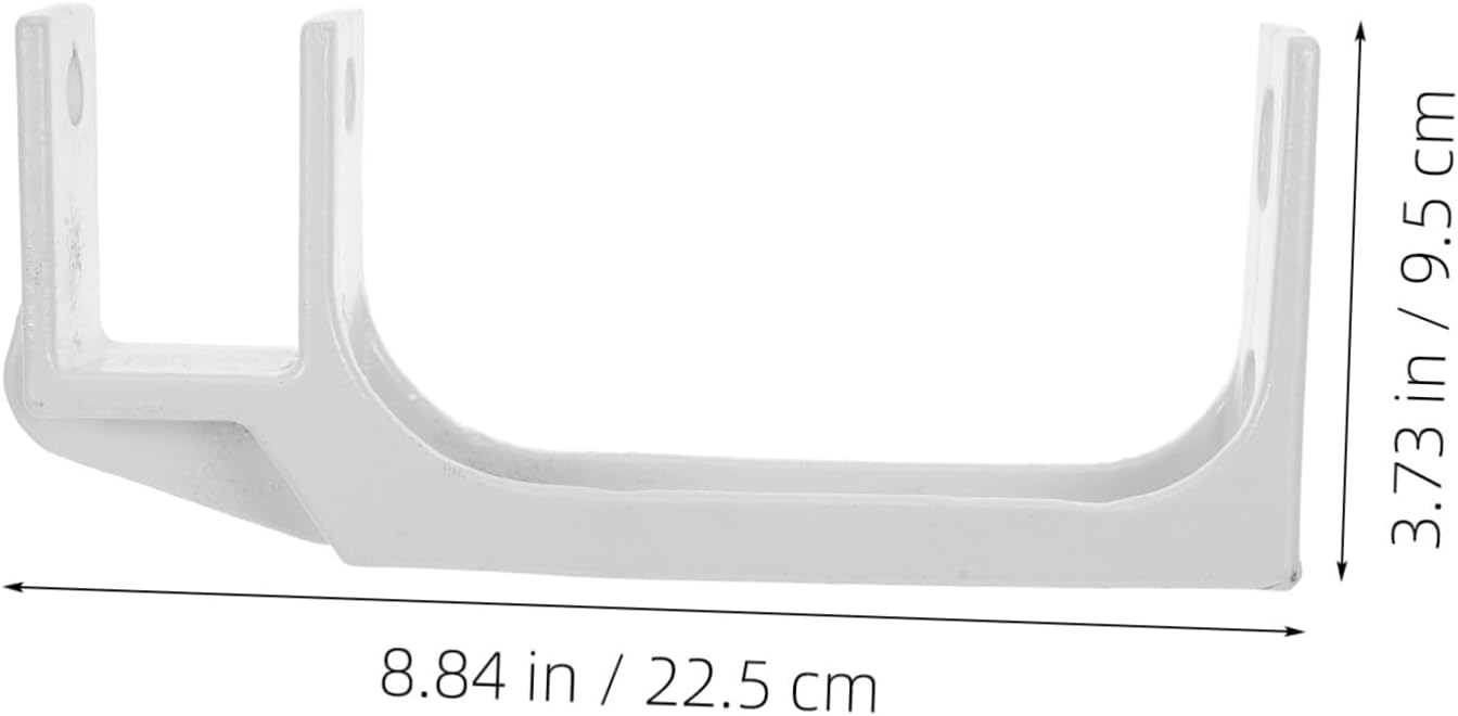 Ciieeo Square Tube Awning Mounting Bracket Weather Resistant Roof Support for Retractable Electric and Manual Sunshade Canopy Wall Mount Hardware Compatible with Standard Awnings