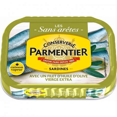 Sardines Vapeur Nature 135G|Parmentier|(Lot De 4)|Best Deal