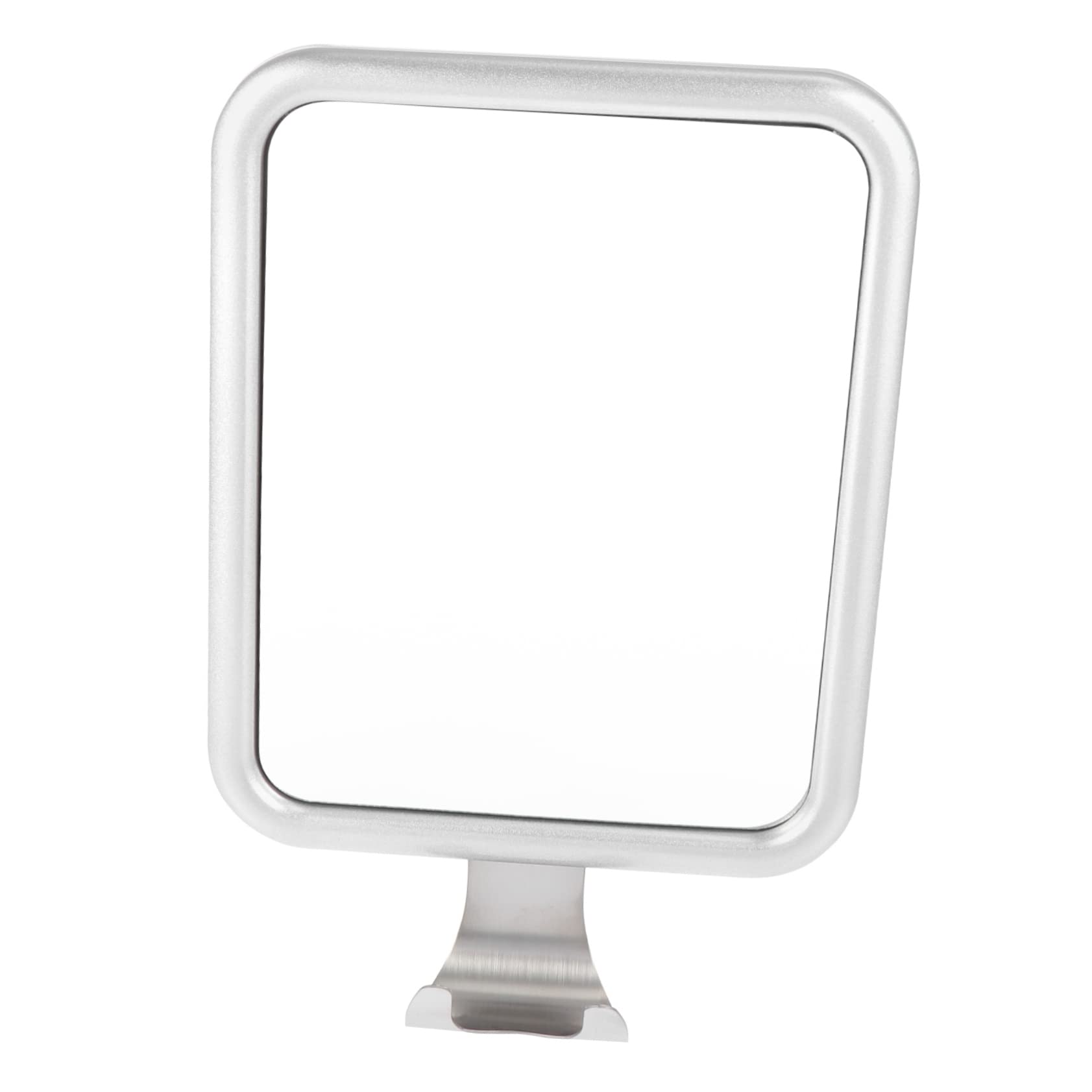 Beschlagfreier Duschspiegel mit Saugnapf, Wandmontage, Aluminium, ideal für Make-up und Rasur, Anti-Beschlag-Technologie für klare Reflexion bei nassen Bedingungen