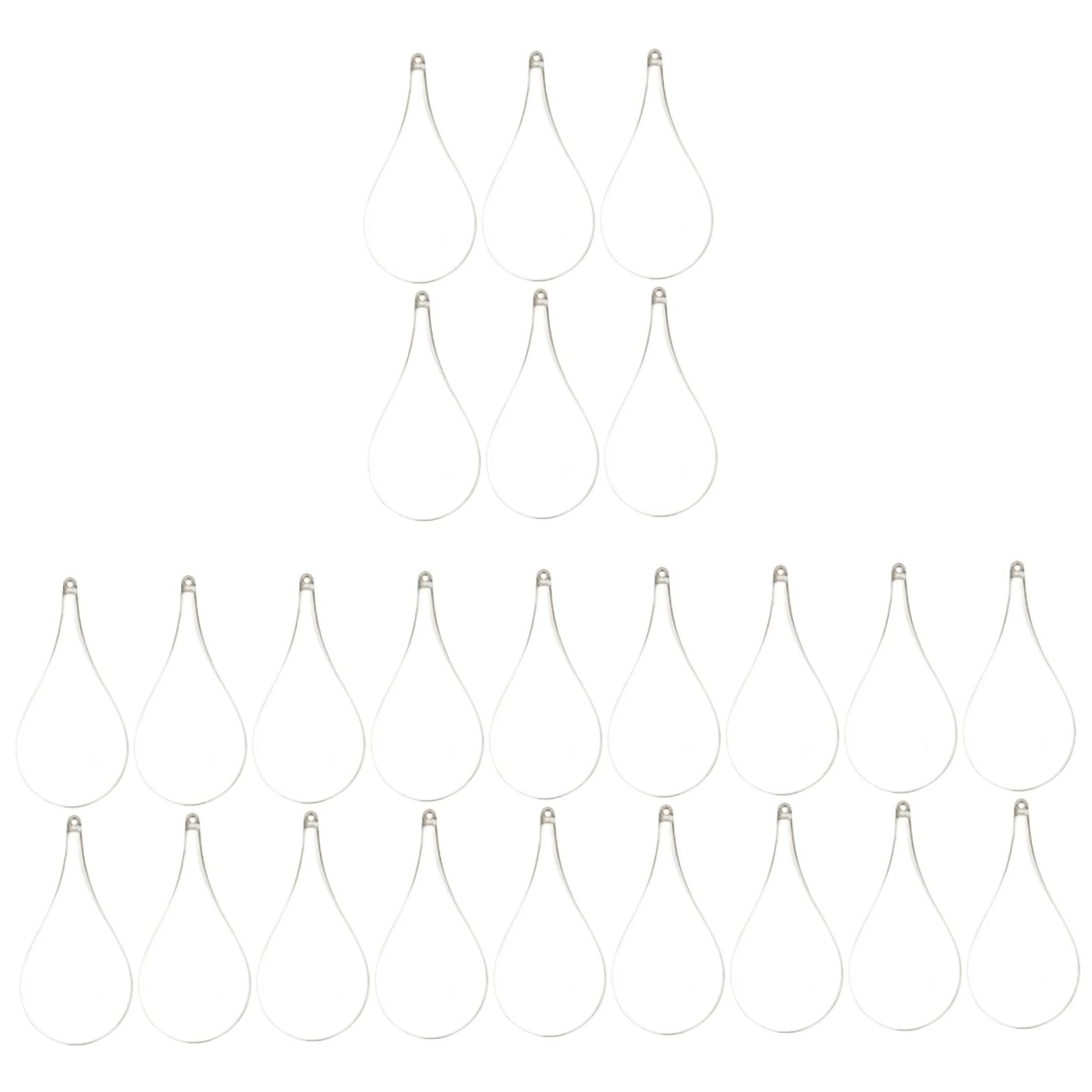 Cabilock Boules De Noel Transparente 4 Ensembles Boule Décorative en Forme De Gonflables De Noël Boule De Noel des Balles Décorations De Noël Iridescent Bonbonnière Transparent Plastique 6 Pièces * 4