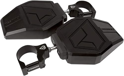 Miniatura 4 de Assault Industries 101005SM11311-Aviator Mirror- Raw (abrazadera de 1.5")