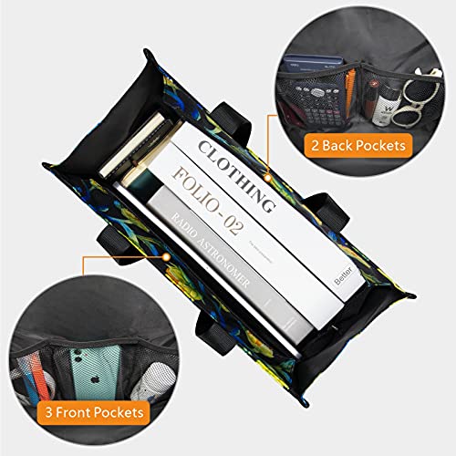 Image of TOPDesign Utility Water Resistant Tote Bag with 13 Pockets, Top Zipper Closure & Thick Bottom Support, for Working Women