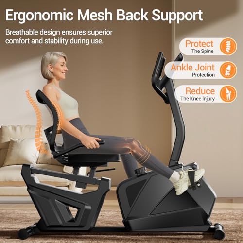 Magnetic Folding Exercise Bike