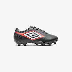 Chuteira Campo Umbro Cannon Jr,Preto/Vermelho/Branco,28