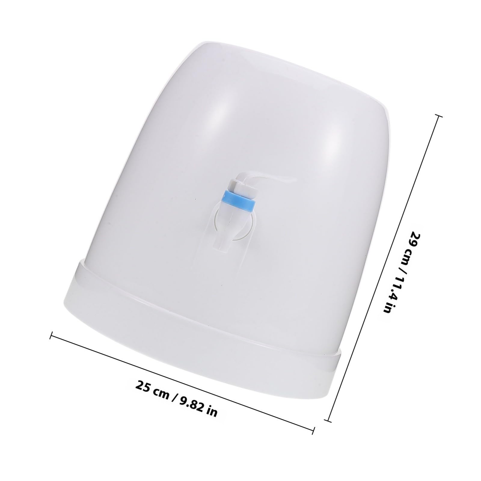 Dispensador de Agua Plástico Reutilizable Mini Grifo de Escritorio Blanco