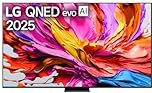 LG 100QNED86A6 TV 100 Zoll (254 cm) 4K QNED evo AI TV (α8 Gen2 4K AI Prozessor, webOS 25, 120Hz (VRR bis zu 144Hz)) [Modelljahr 2025]