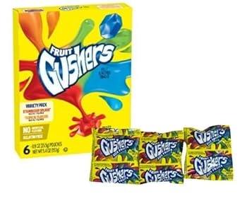 Amazon.co.jp: Fruit Gushers Tropical Flavored Fruit Snacks