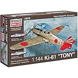 Minicraft Ki-61 Tony IJA with 2 Marking Options Model Kit, 1/144 Scale