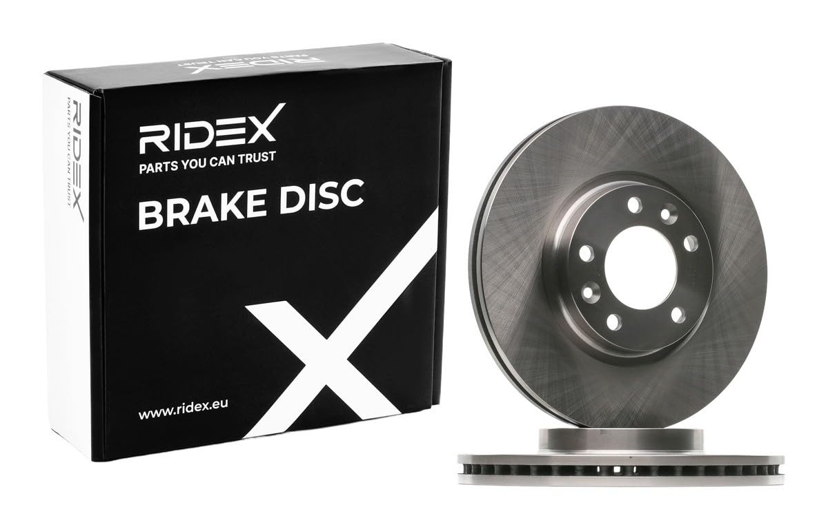 Disques De Frein Avant RIDEX 282,7mm Ventilés - Compatibles Peugeot 407/508 - Lot De 2 Pièces