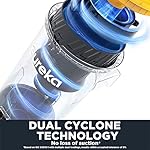 Eureka Powerful Upright Vacuum Cleaner for Carpet and Floor, Household Upright Vacuum Cleaner for Home Pets, Bagless Lightweight Upright Vacuum, MaxSwivel Pro NEU350 with Pet Tool, Yellow - Image 5