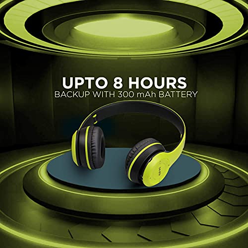 Image of P47 Best Wireless Portable Gaming Sports, Memory Card Support Bluetooth Headset (Green)