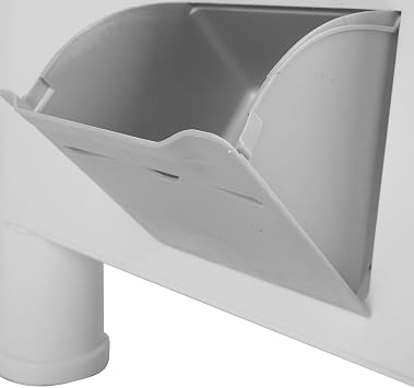 Bedside Mobile Toilet Adjustable Height Pregnant Women Mobile Toilet Portable Bedside Commode for Elderly Adult (White)