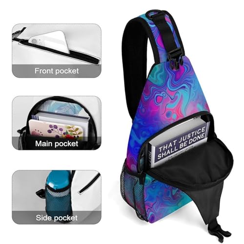 Bolso cruzado pequeño unisex para senderismo casual miniatura 4