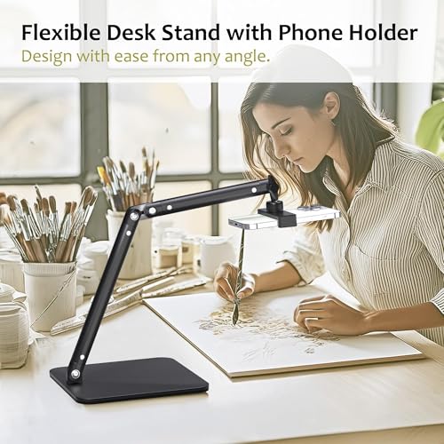 Advenza Suporte Para Câmera Webcam, Suporte De Telefone, Suporte De Mesa Resistente Para Webcam C922