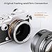 K&F Concept Lens Mount Adapter EOS-M4/3 IV Manual Focus Compatible with Canon (EF/EF-S) Lens and Micro Four Thirds (M4/3) Mount Camera Body