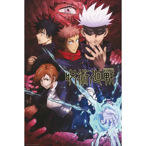 GB Eye ABYDCO833 Maxi Poster Jujutsu Kaisen Artwork 61 x 91.5cm
