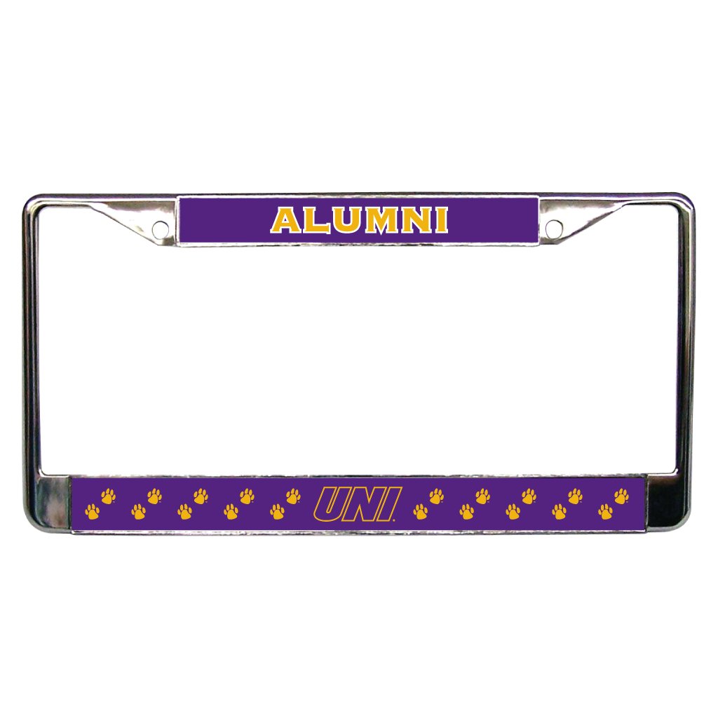VictoryStore License Plate Frame - University of Northern Iowa - License Plate Frame - Alumni