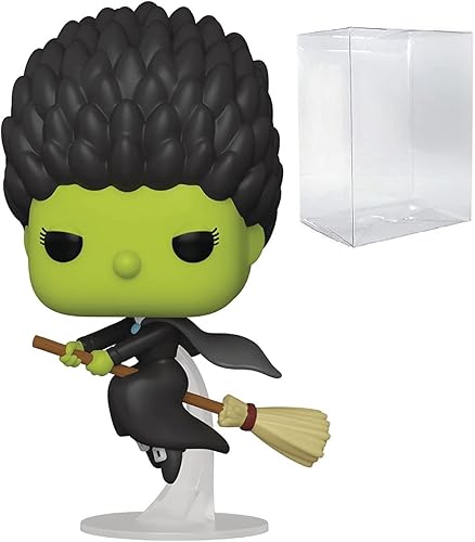 POP The Simpsons: Treehouse of Horror - Figura de vinilo de la bruja Marge Funko (con funda protectora de caja compatible)