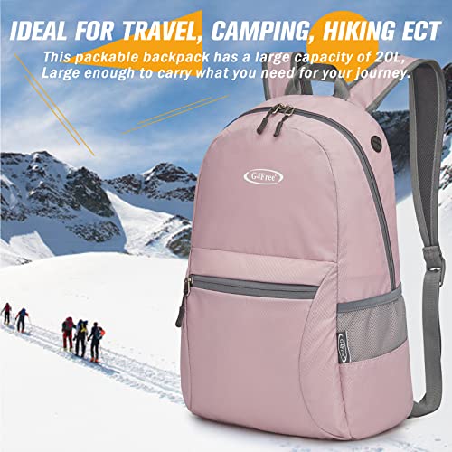 Image of G4Free 20L Small Packable Travel Hiking Backpack for Men Women