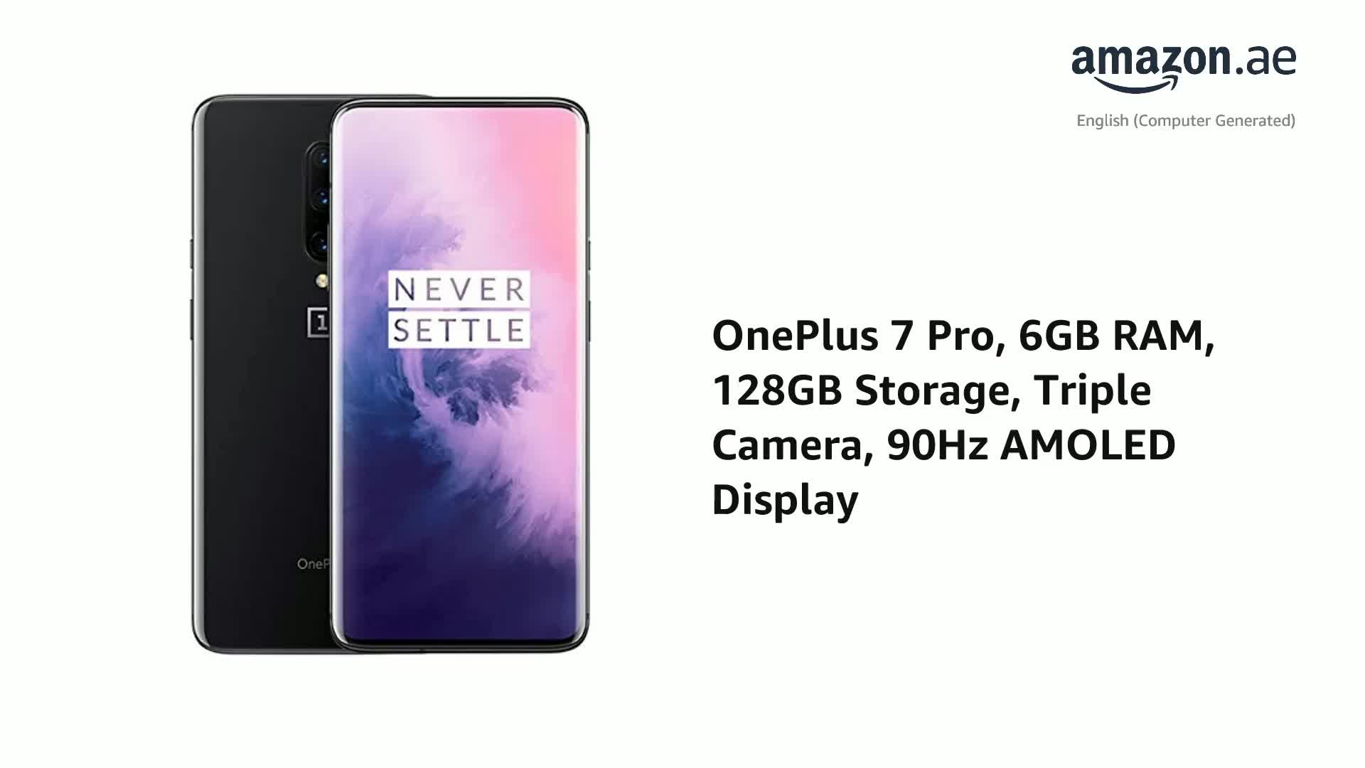 OnePlus 7 Pro 6GB RAM + 128GB - Mirror Gray: Buy Online at Best