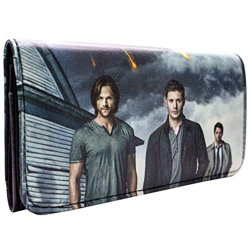 Preisvergleich Produktbild Supernatural Sam und Dean Winchester Schwarz Portemonnaie Geldbörse