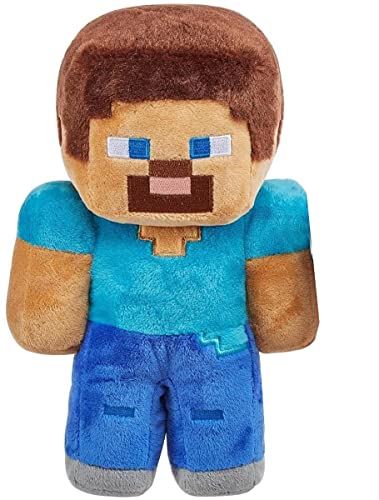 Mattel HHG11 Minecraft Mobs Steve Plush, Multicolor