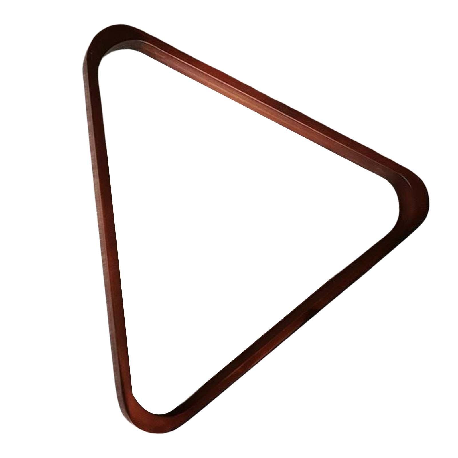 Wood Billiard Triangle Rack, Accessories, 8 Balls, Ball Holder, Diamond Rack, Table Rack, Snooker, Red