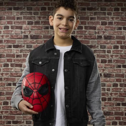 Máscara Spider-Man Marvel Studios luminosa para juego de rol de niños 3