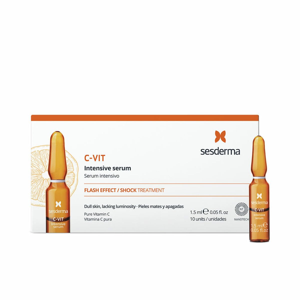 SESDERMA Intensive Serum (Ampollas) 10 und. 1,5 ml.