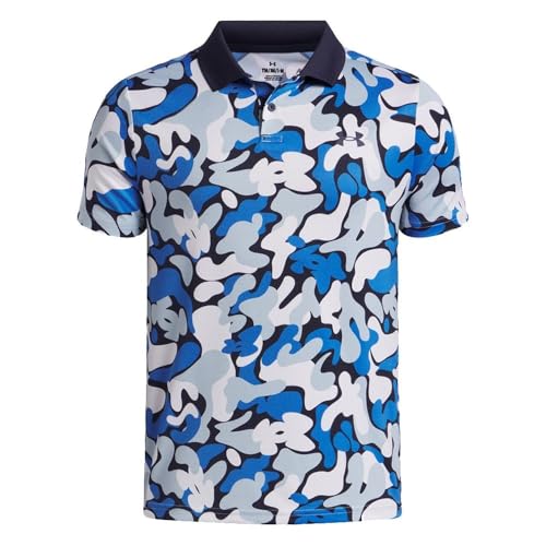 Polo de golf Under Armour Matchplay garçon t-shirt sport imprimé