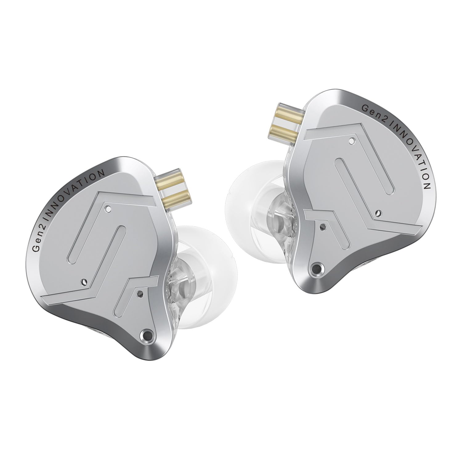 CNWUJASS KZ ZSN PRO 2 Fone de ouvido Hi-Fi, 1BA+1DD 2 fones de