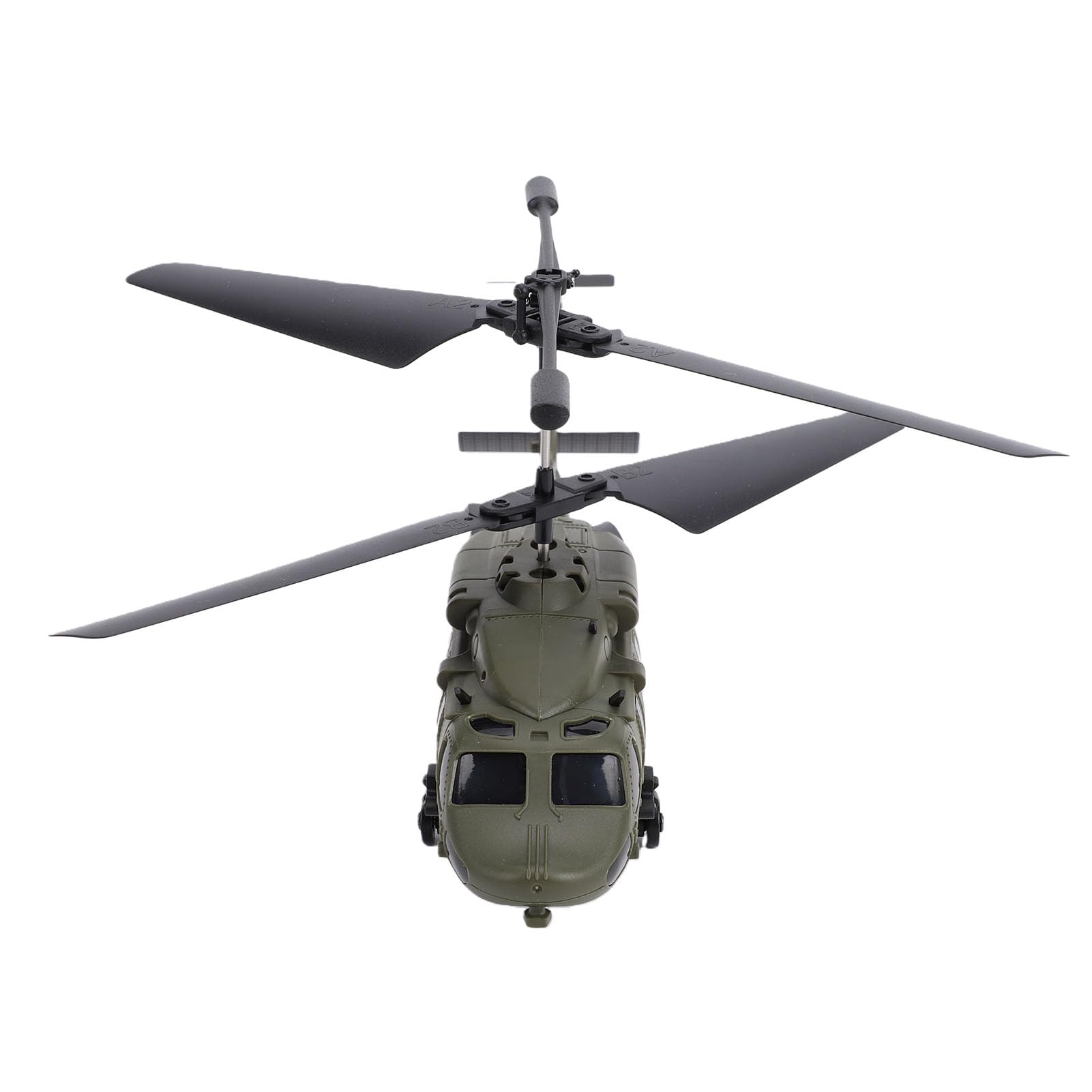 Alomejor Elicottero Telecomandato, Elicottero RC 3,5 con Giroscopio a 6 | Batteria da 3,7V Inclusa, 400mAh, Volo di 8 Min, Uso Esterno, modalità Lenta
